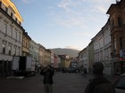 IMG_2788 Main street of Old Villach from in front of hotel.  In 1748 it was documented as Gasthaus zur Post.JPG
