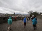 IMG_3852  The Grand Parade on the Londonderry Walls. Sycamores recall 13 apprentices who shut the gate against a Catholic attack in 1688.JPG