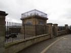 IMG_3855  Londonderry city wall, built 1613-18.  The only surviving complete one in Ireland.JPG